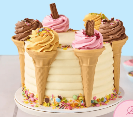 Ice Cream Cone Cake