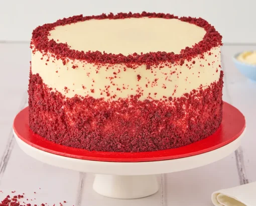 Classic red velvet cake