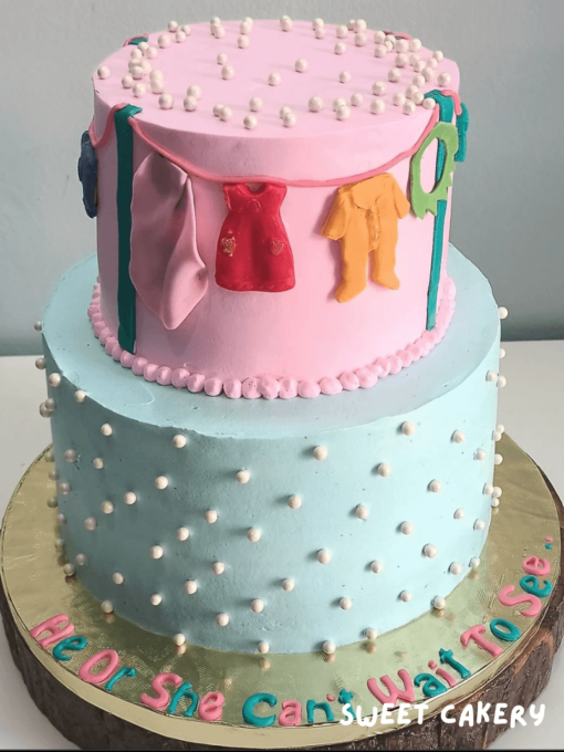 Baby Shower Cake | Order Online in Bangalore | Sweet Cakery