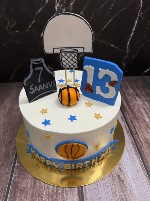 Basketball Theme Cake