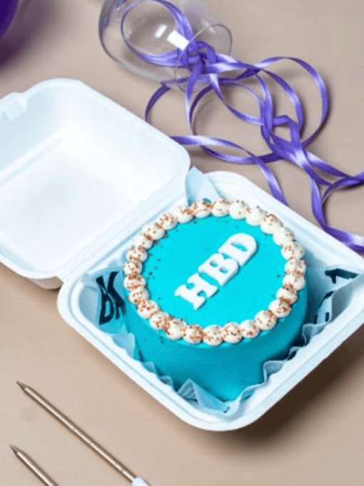 Birthday bento cake