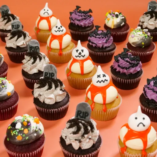 Halloween Spooky Cupcakes