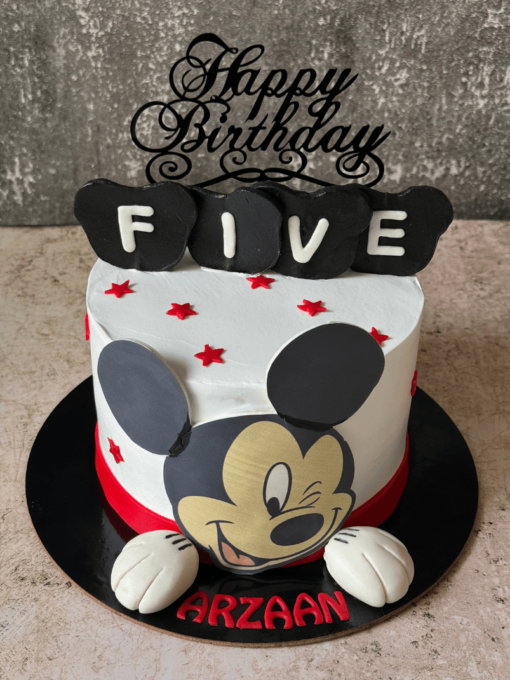 Mickey mouse theme cake