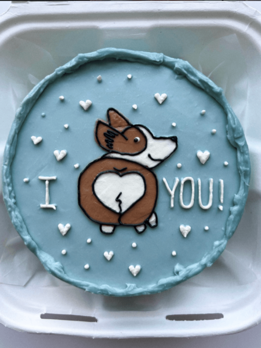 I love you bento cake