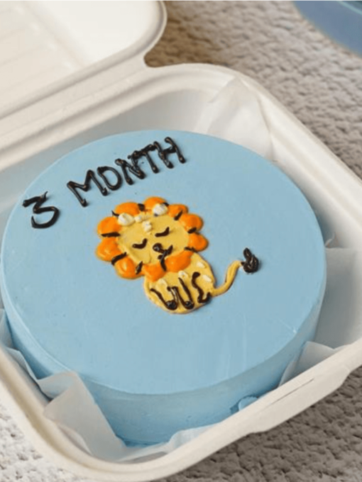 Month bento cake