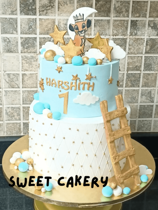 1st Birthday Simba Cake | Lion King Cake