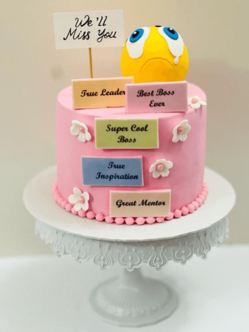 farewell cake