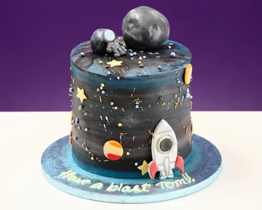 Space Theme Cake