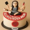 All rounder mom birthday cake - Sweet Cakery