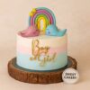 Celebrate the arrival of a new little one with our adorable Baby Shower Cake from Sweet Cakery