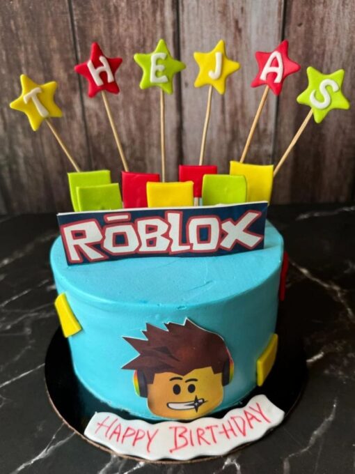 Roblox Theme Birthday cake