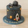 Space Theme Birthday Cake | Order Online in Bangalore - Sweet Cakery