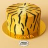 Tiger Theme Birthday Cake - Sweet Cakery