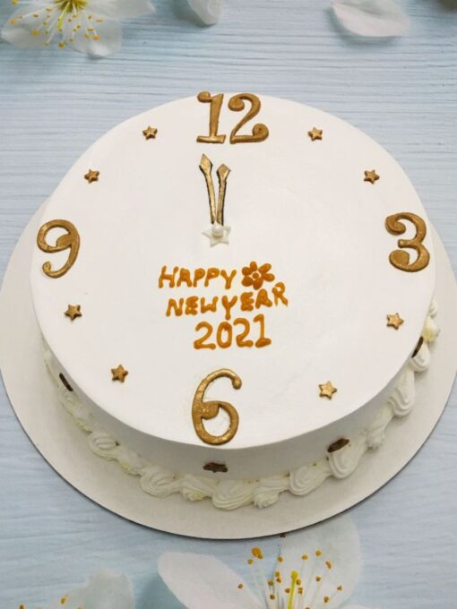 Happy New Year 2025 Cake