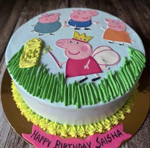 Peppa Pig Birthday Cake