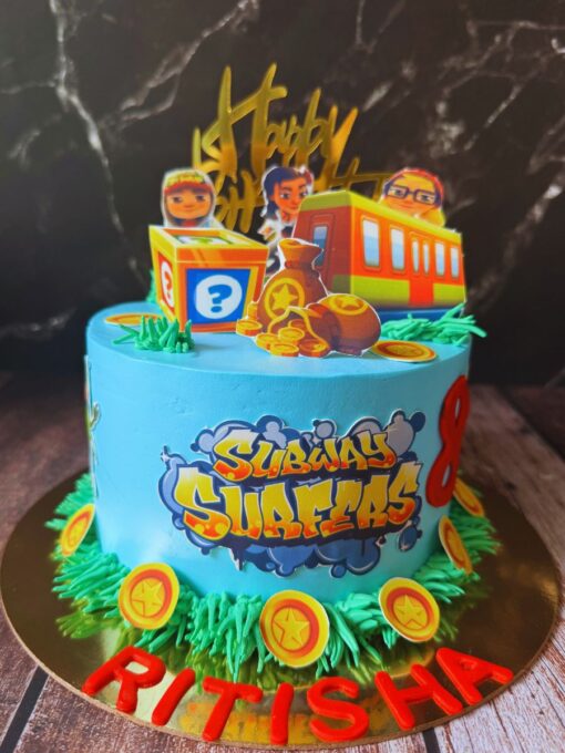 Subway Surfers Cake