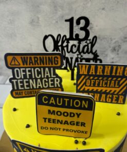 Alternative view of Moody Teenager Cake