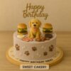 Dog Lover Birthday Cake
