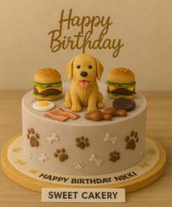 Dog Lover Birthday Cake