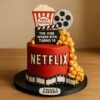 Netflix Movie Lover Birthday Cake - Sweet Cakery