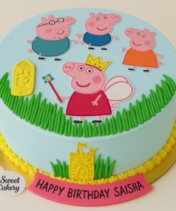 Peppa Pig Birthday Cake - Online Delivery across Bangalore | Sweet Cakery