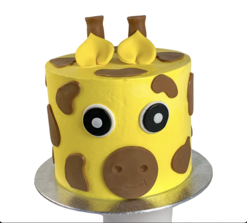 Giraffe Theme Cake