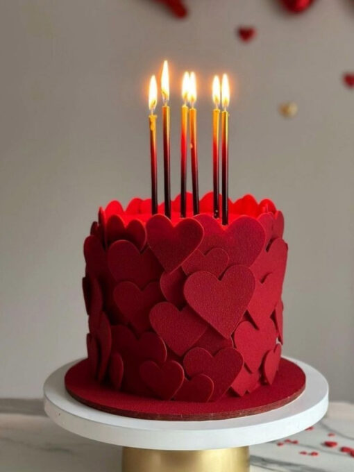 Heart's Desire Valentine Cake