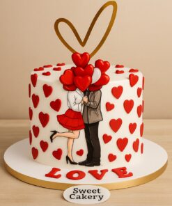 Stolen Moments Valentine Cake