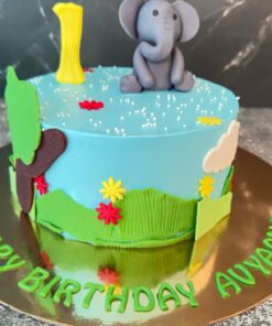 Baby Elephant Cake