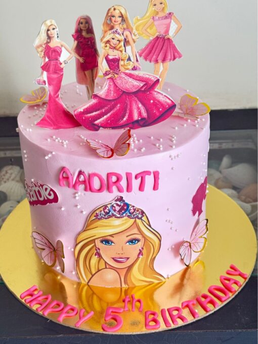 Dreamy Barbie Theme Cake | Perfect for Girls’ Birthdays and Celebrations