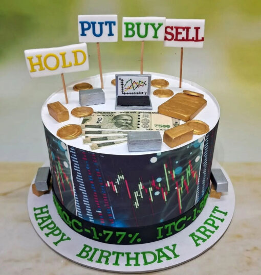 HOLD PUT BUY SELL Cake