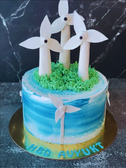 Windmill Theme Cake