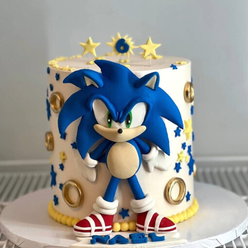 Blue Sonic Cake