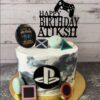 Playstation Birthday Cake
