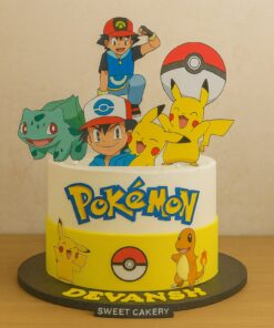 Pokemon Pikachu Cake