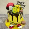 Pokemon Pikachu Cake With Ash