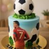 Cristiano Ronaldo Football Cake