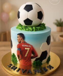 Cristiano Ronaldo Football Cake