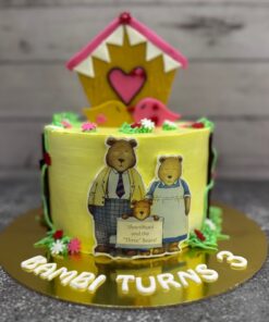 Bears Theme Birthday Cake