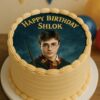 Harry Potter theme edible photo birthday cake with custom name, by Sweet Cakery Bangalore