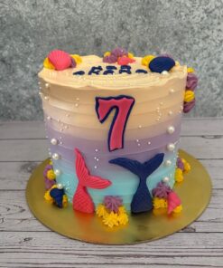 Mermaid Theme Cake – Under the Sea