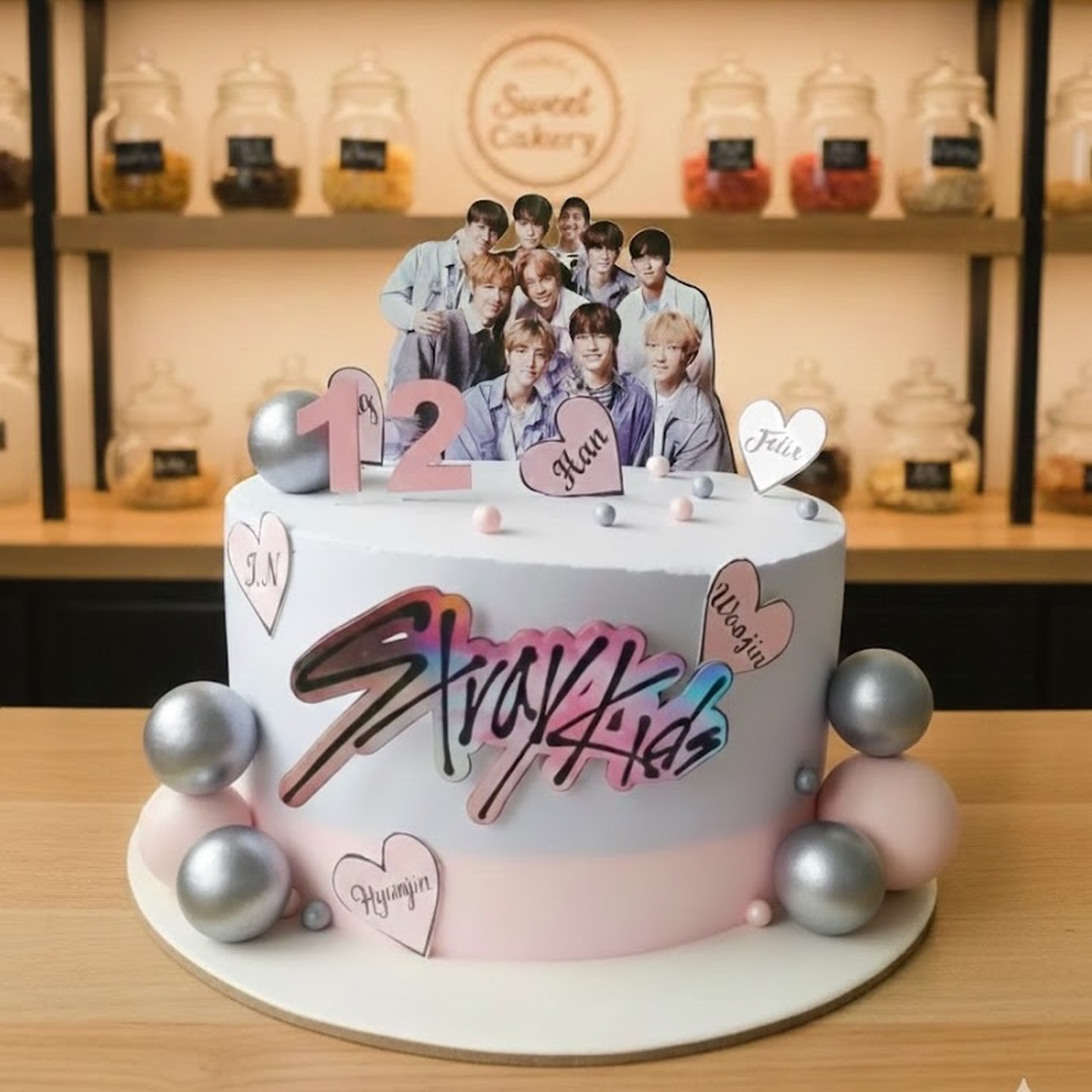 Stray Kids K-Pop Theme Birthday Cake - Sweet Cakery